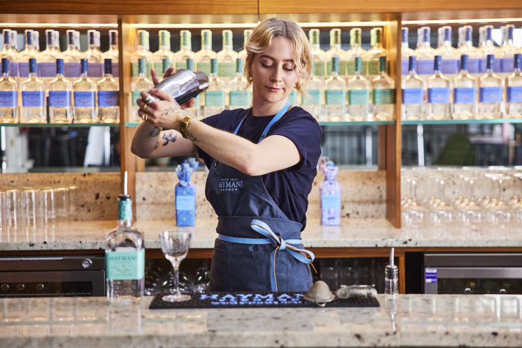 Hayman's Cocktail Masterclass Bartender