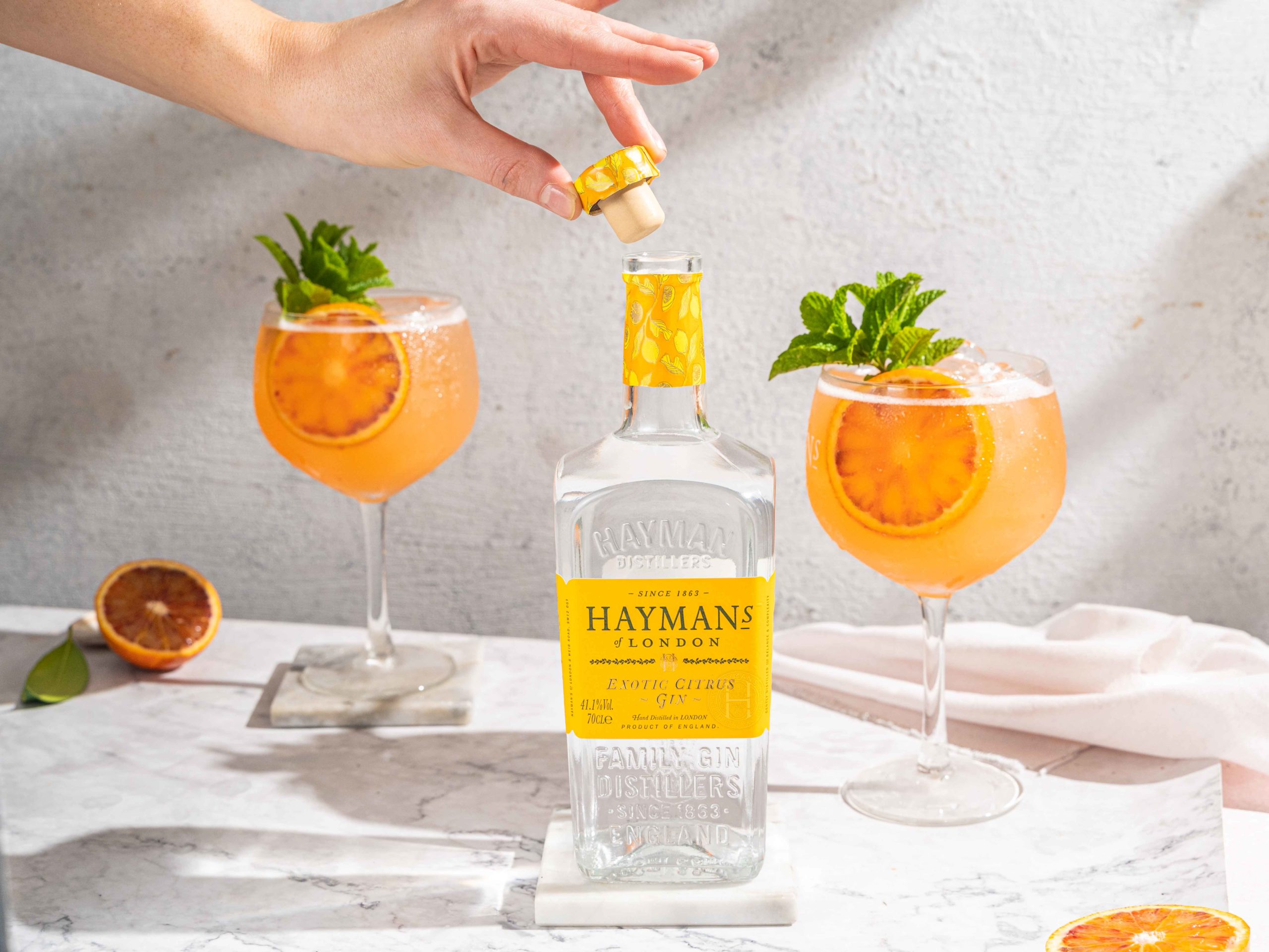 Hayman's Blood Orange Spritz - Hayman's Gin